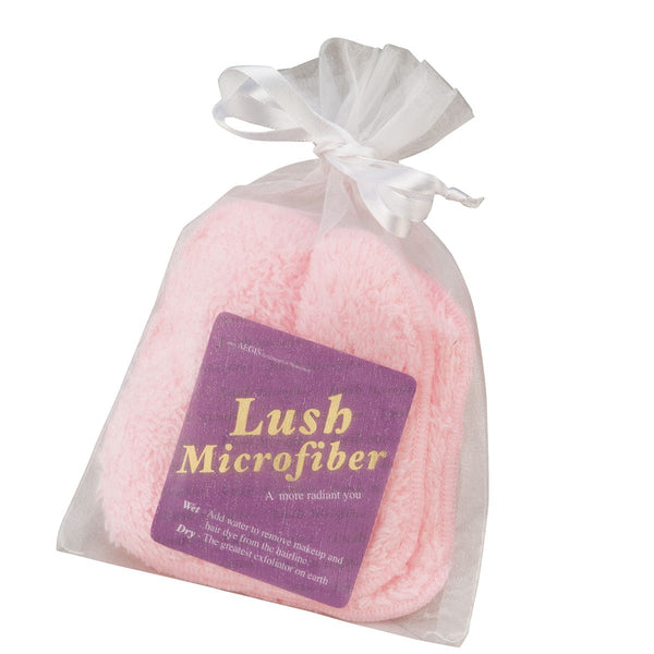 Lush Microfiber Cloths (3-pack Pink)